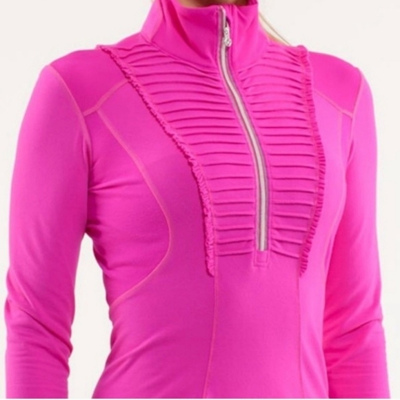 Lululemon Run‎ your heart out pullover,Paris Pink,Rulu,Barbiecore - Picture 2 of 15